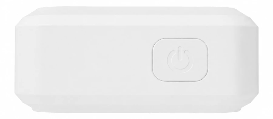 Side of the module, showing a single power button